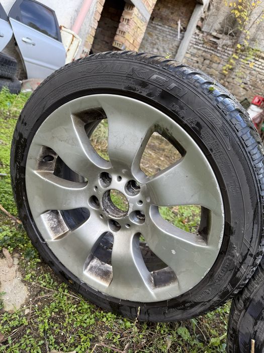 Джанти 17 Bmw e90 style 158 със зимни гуми 225 45 17