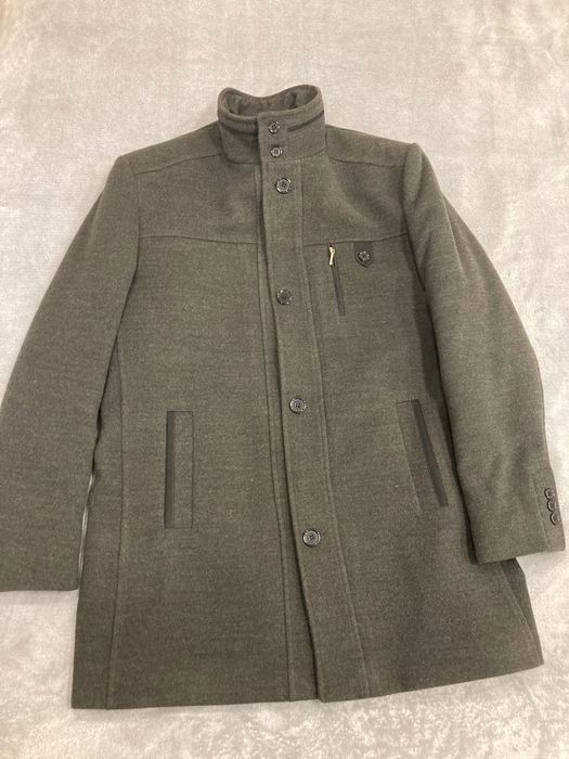Palton barbati gri
