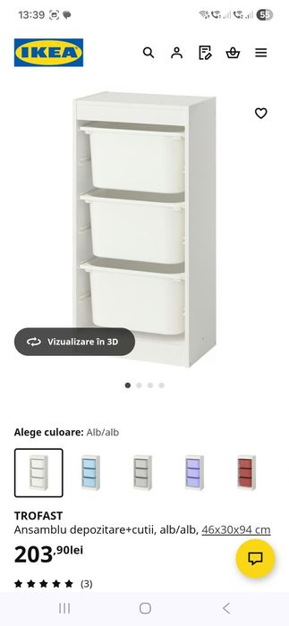 Vand organizator de jucarii