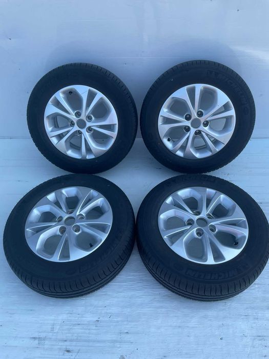 Jante cu anvelope vara Michelin 195 65 R15 Renault Kangoo Citan 5x108