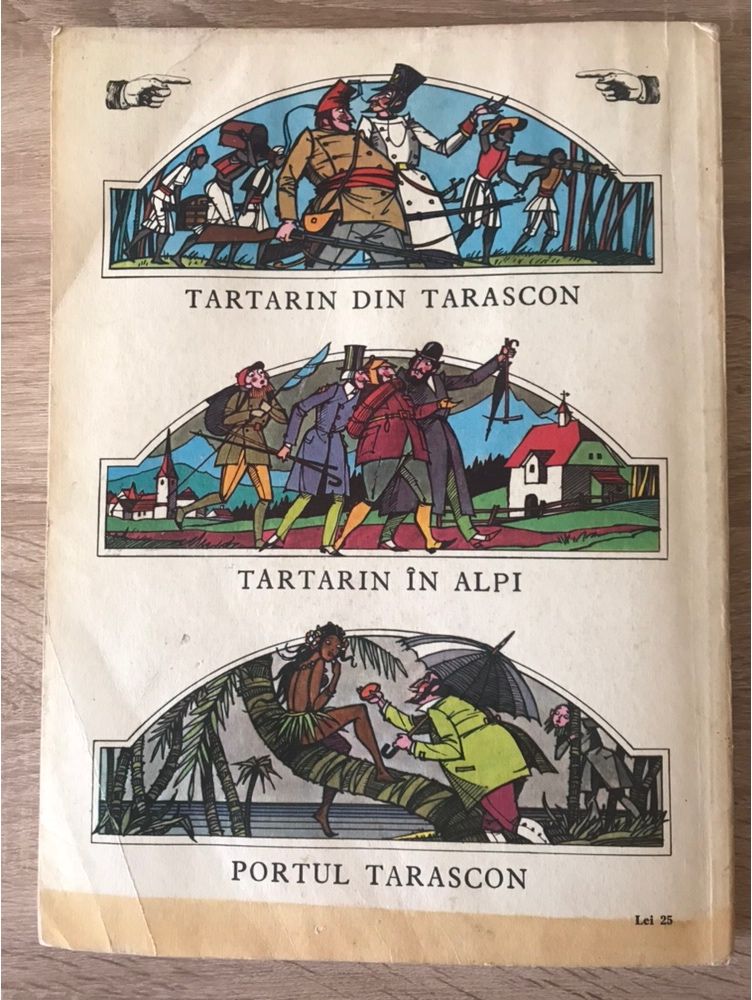 Tartarin din Tarascot - carte de A. Daudet 1978
