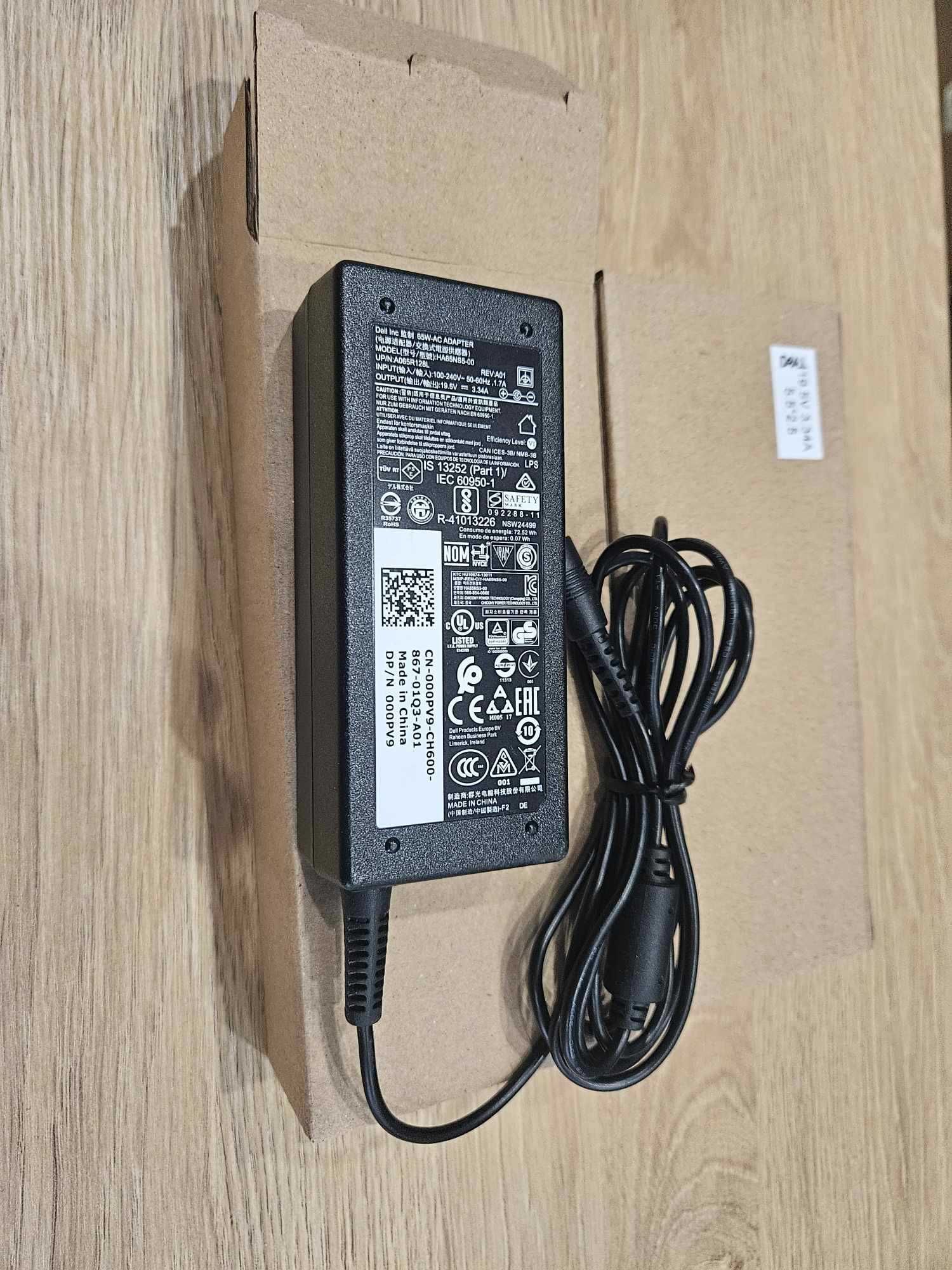 НОВИ! +Гаранция! Зарядно захранване Адаптер Charger Dell HA65NS5-00