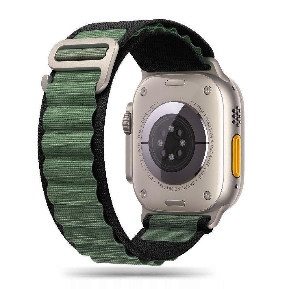Каишка tech protect nylon pro за apple watch ultra/ ultra 2 black/gree