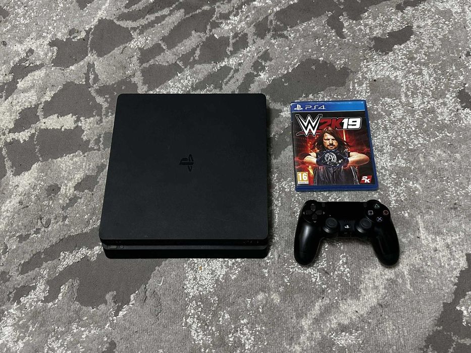 PS4 Slim 500gb - Playstation 4 Slim + Wrestling