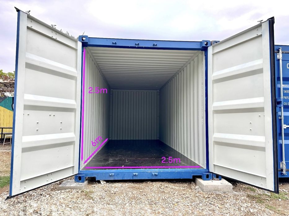 Spatiu depozitare individuala, boxa, containere maritime, garaje