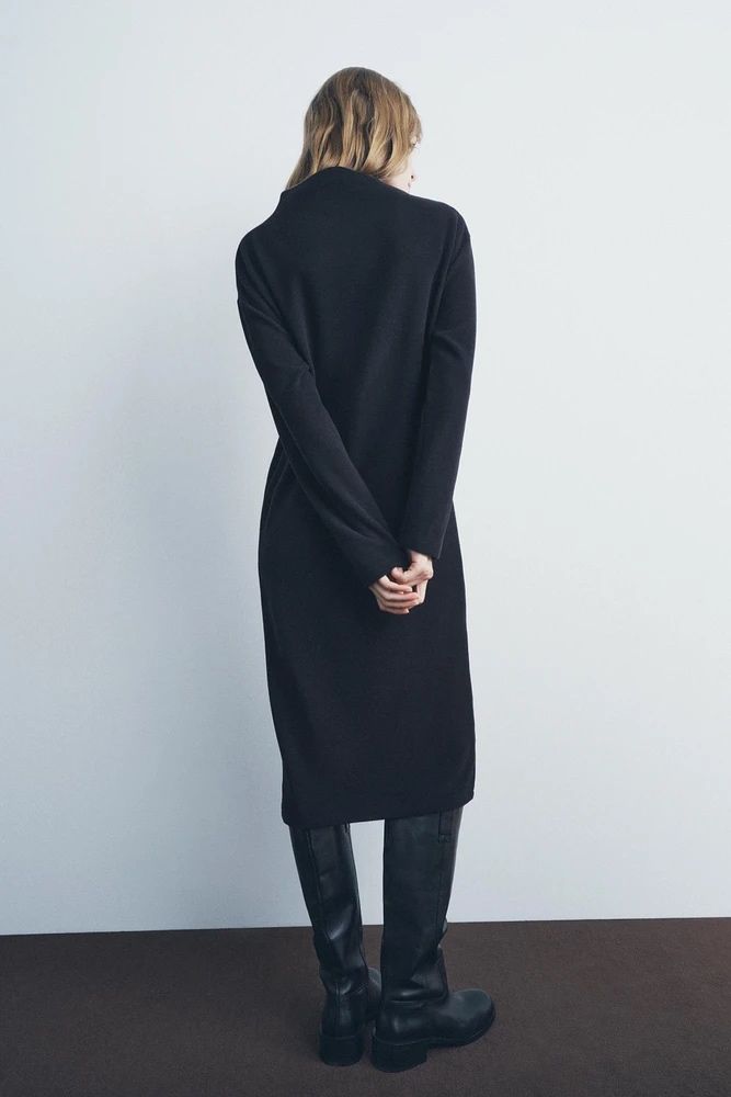 Рокля Zara - Soft Midi Dress- L размер