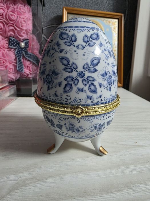 Шкатулка пасхальное яйцо