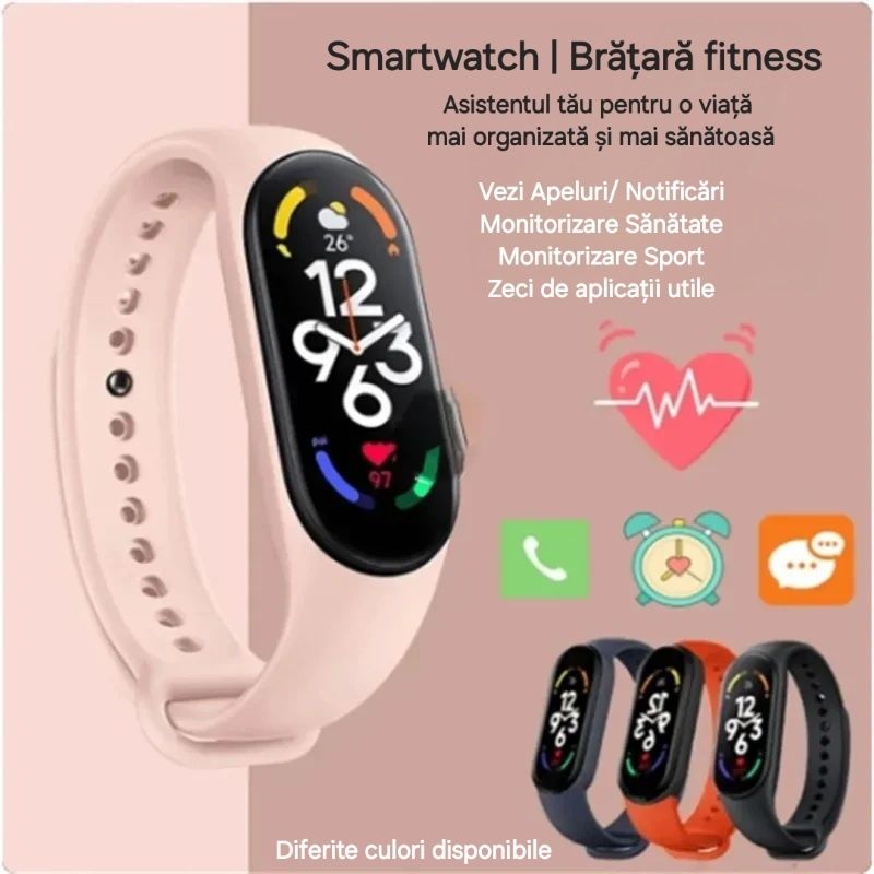 Smartwatch delicat. Toate funcțiile: sport, sănătate, apel, mesaje etc