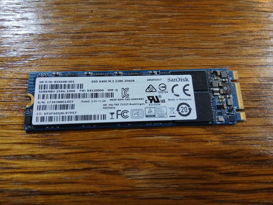 SSD M.2 SATA Sandisk 256gb
