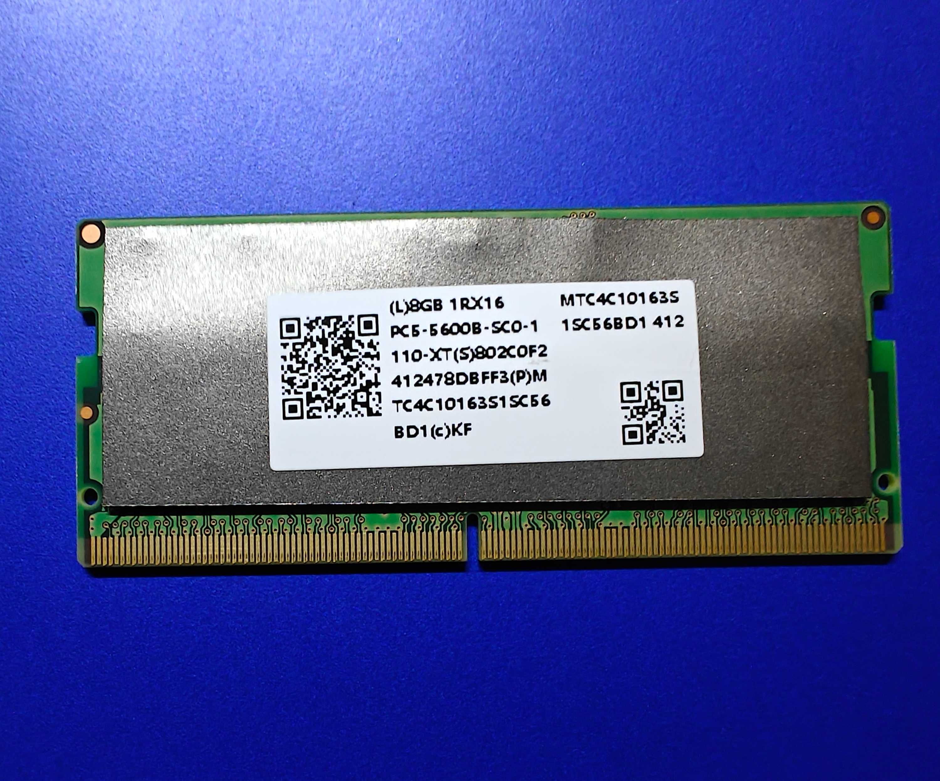 SO-DIMM DDR5 оперативная память 8gb