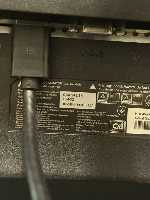 Monitoare gaming - 165hz - SAMSUNG 27” 2K si AOC 24” Full HD