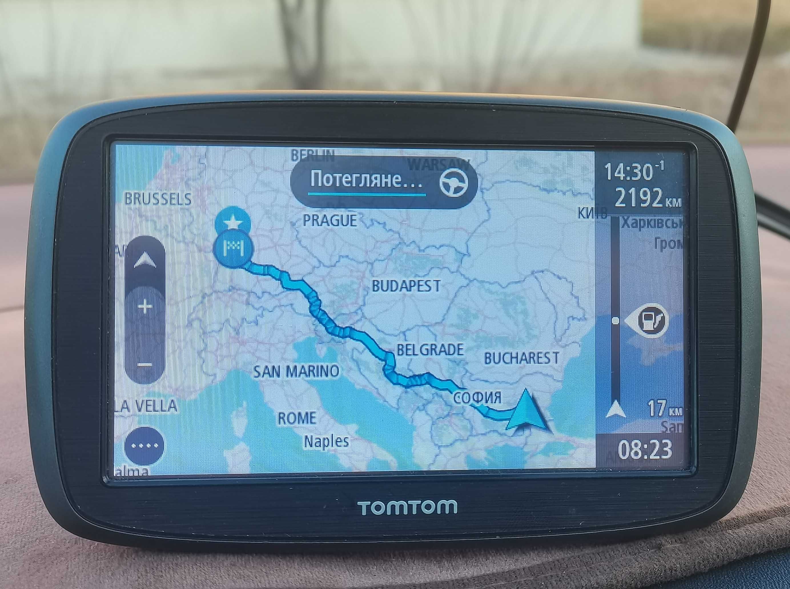 Навигация  Том Том  със средна скорост и карти на Европа и Турция 2025