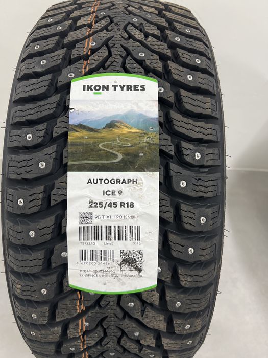 Nokian Ikon Tyres  225/45 R18 95T Ikon Autograph Ice 9 SUV