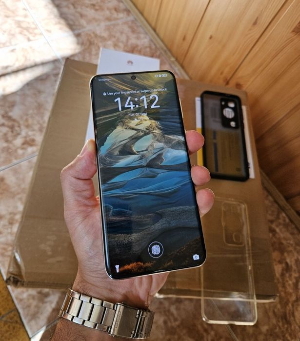 Huawei P60 Pro, 256gb, dual sim, ceramic alb, nu schimb