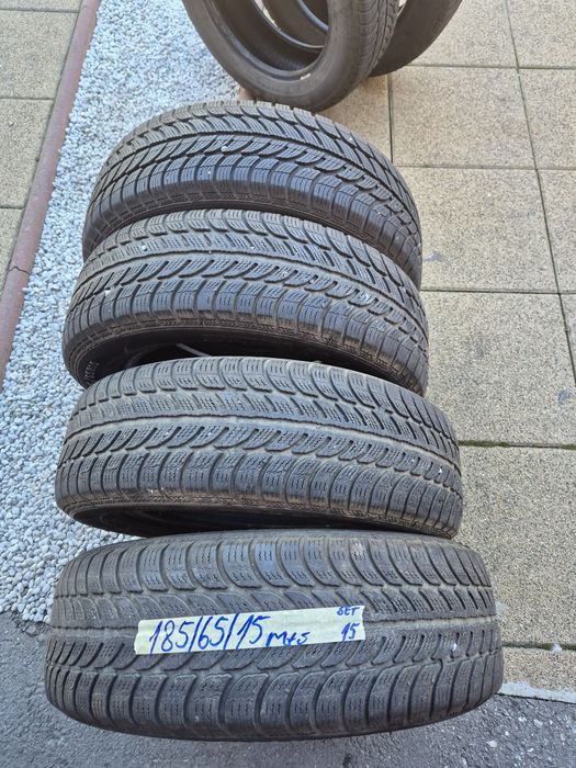 Vând cauciucuri 185/65/15 M+S set complet imp Germania