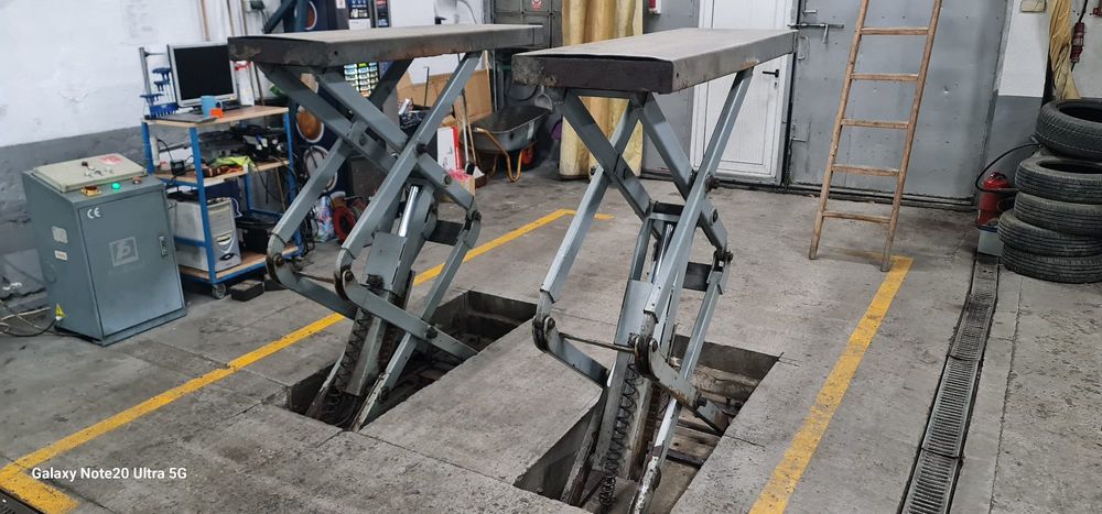 Elevator Foarfeca la nivelul solului 3t