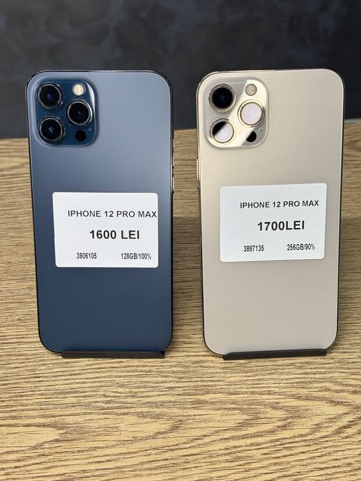 Iphone 12 Pro Max, memorie internă 128gb/256gb