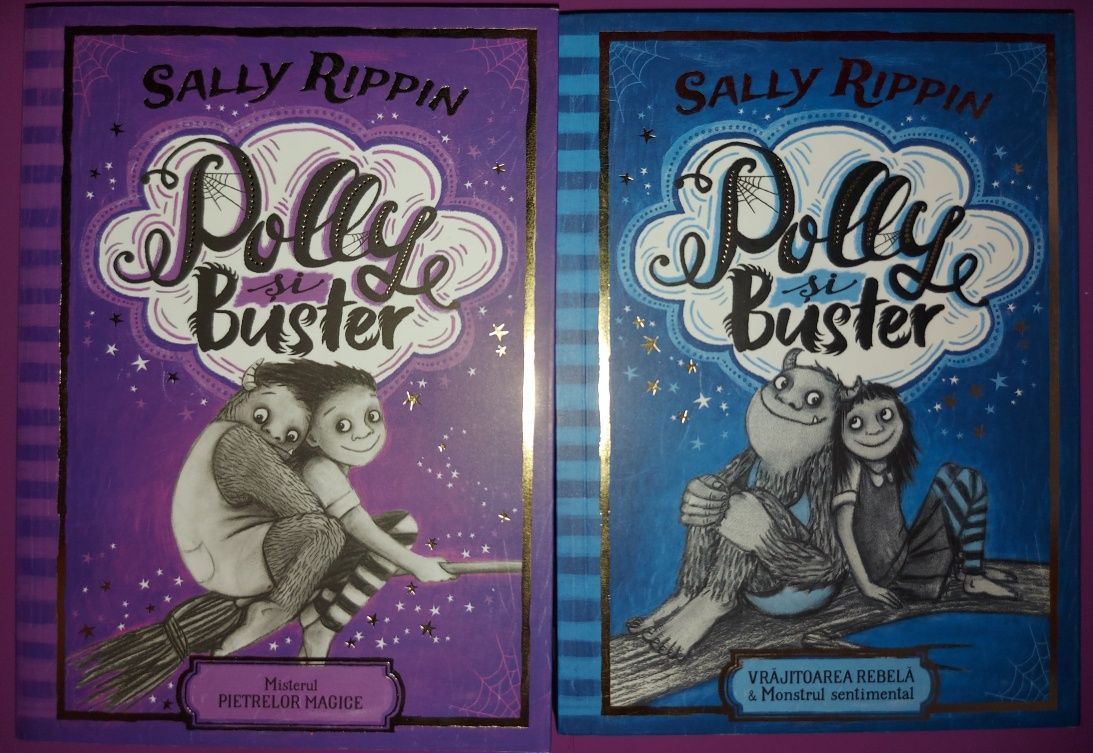 Set 2 Cărți NOI "Polly și Buster"