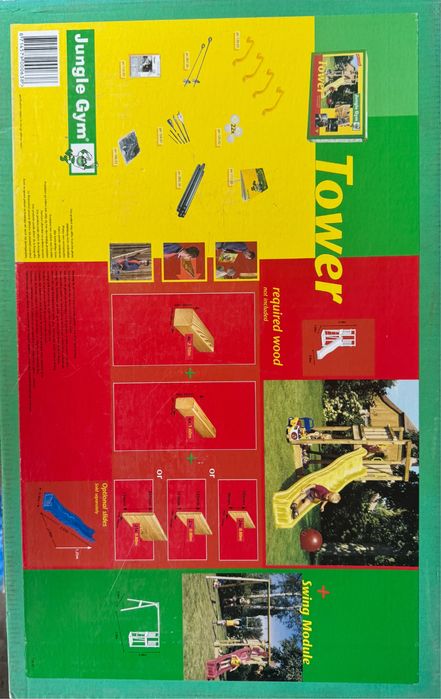 Kit de joaca Jungle Gym Castle/ Hut/ Tower noi sigilate
