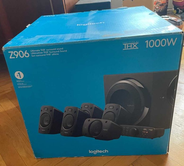 Boxe Logitech 5.1 Z906, 500W RMS