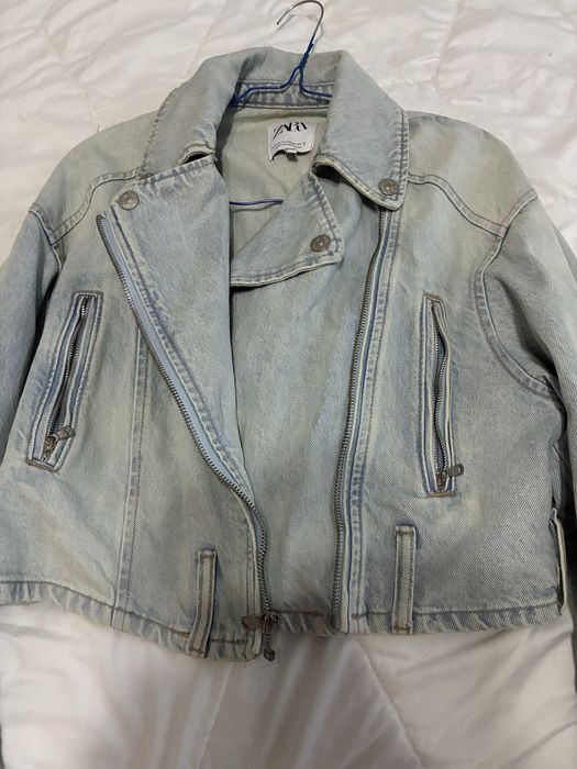 Geaca denim zara
