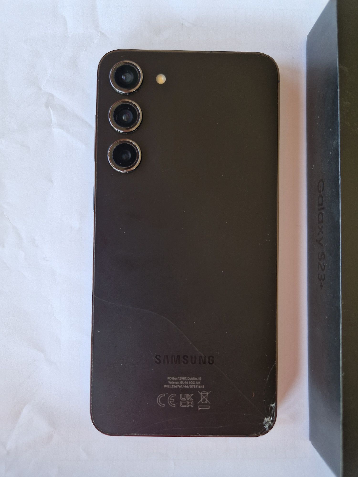 Samsung S23 plus. Phantom Black. 8/512 gb