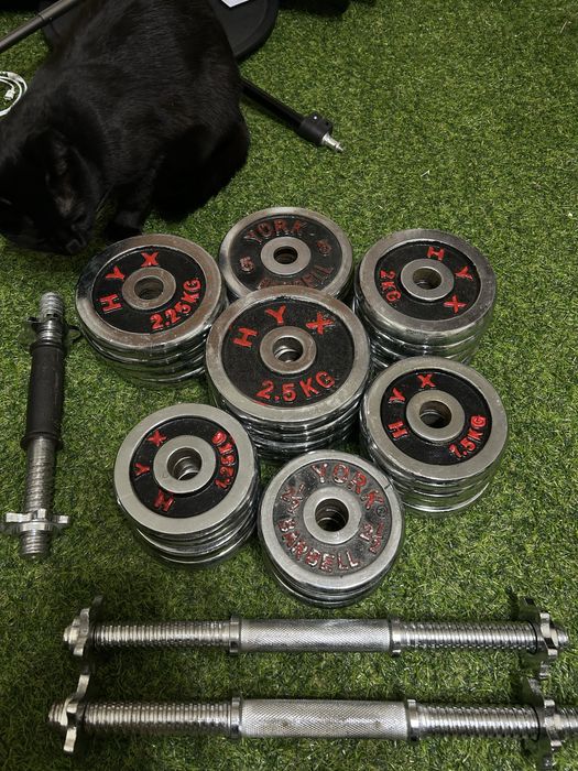 Гантели общий вес 56 кг