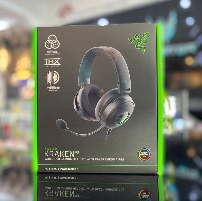 Razer Kraken V3 THX СКИДКА Проводные Наушники RGB