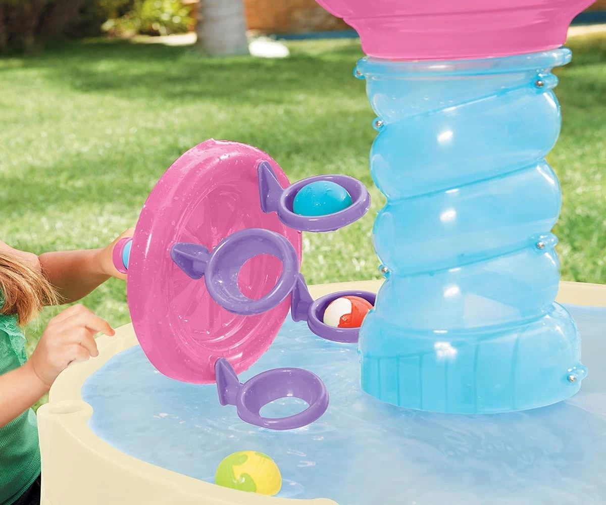 Спираловиден аквапарк Little Tikes, розов