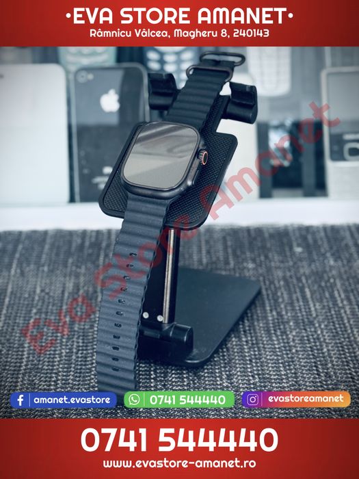 Apple Watch Ultra 2 Black Titanium 49mm A2986 Black Ocean Band