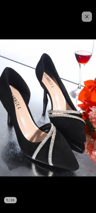 Туфли женские черные