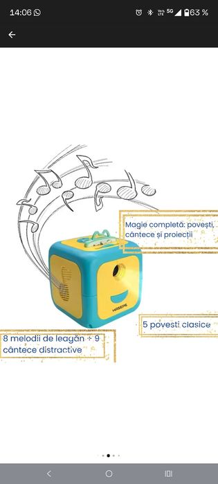 Proiector cu povesti