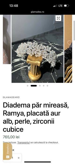 Diademă Glamadea