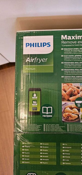 Friteuza fara ulei Philips Airfryer HD9721