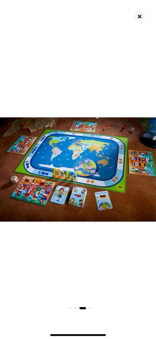 Joc boardgame Tarile lumii, HABA, 2-4 jucatori, +8 ani