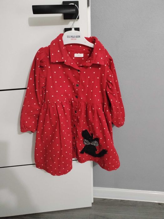 Rochiță next 3 4 ani (104 marimea ) din material raiat