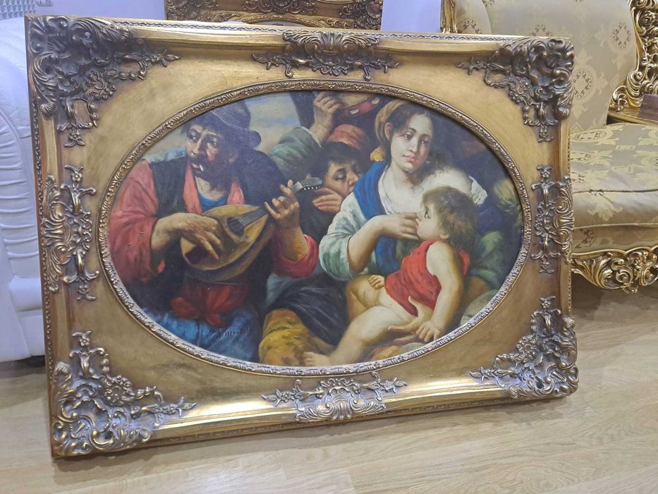 Tablou pictat în stil baroc