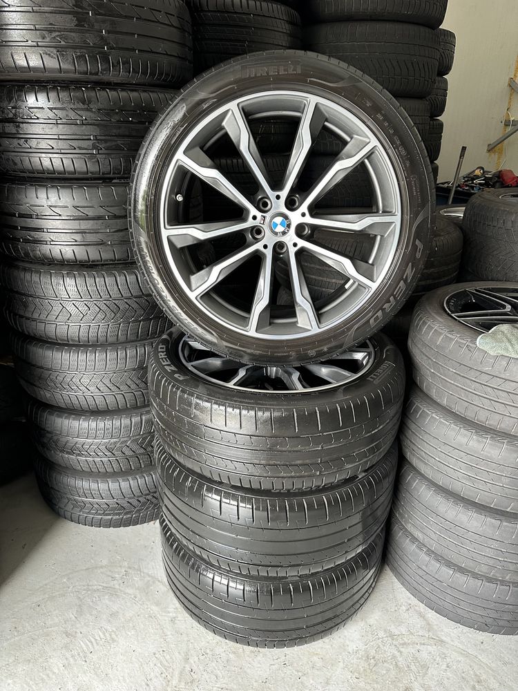jante bmw g01 g02 x3 x4 5x112 anvelope 245 45 20 cu 275 40 20