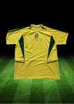 Тениска за футбол Brazil Ronaldinho 10 ретро XL/2XL