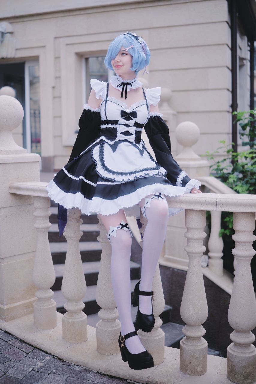 Косплей Рем из Re Zero