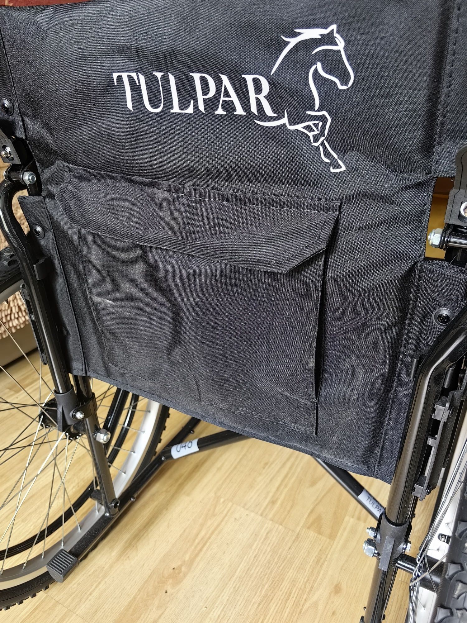 Инвалидная коляска складная уличная Тулпар Т1 широкая посадка