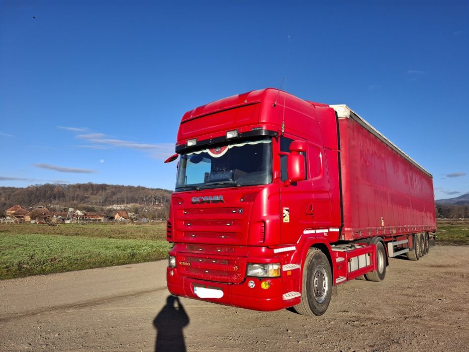 UNIC PROPRIETAR Scania R500 + semiremorca  Schwarzmuller

Cap tractor: