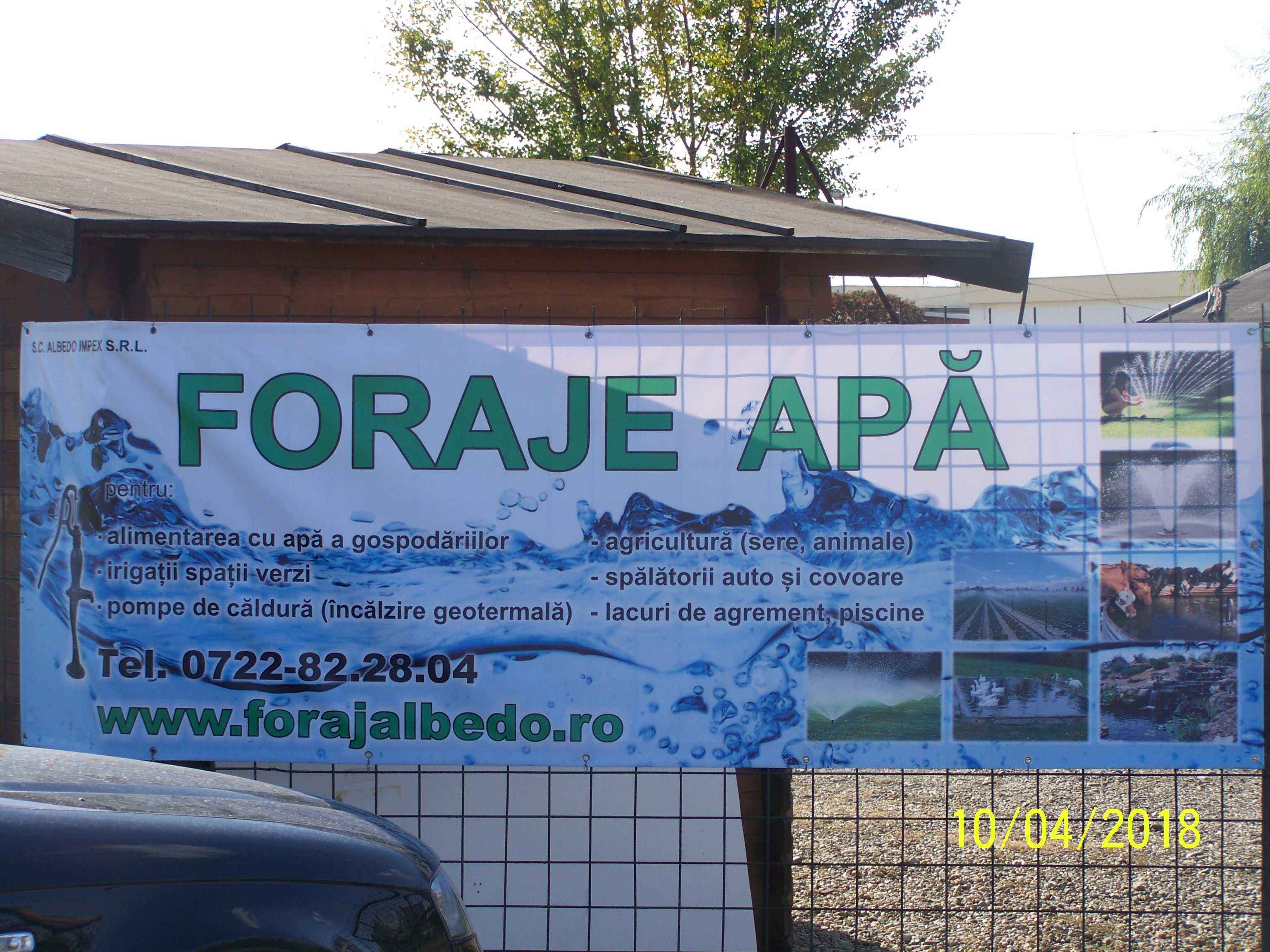 Foraje Puturi Apa Bihor