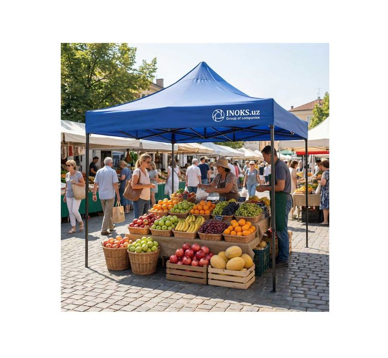 Зонты шатры — 2×2, 3×3, 3×4.5, 3×6 м