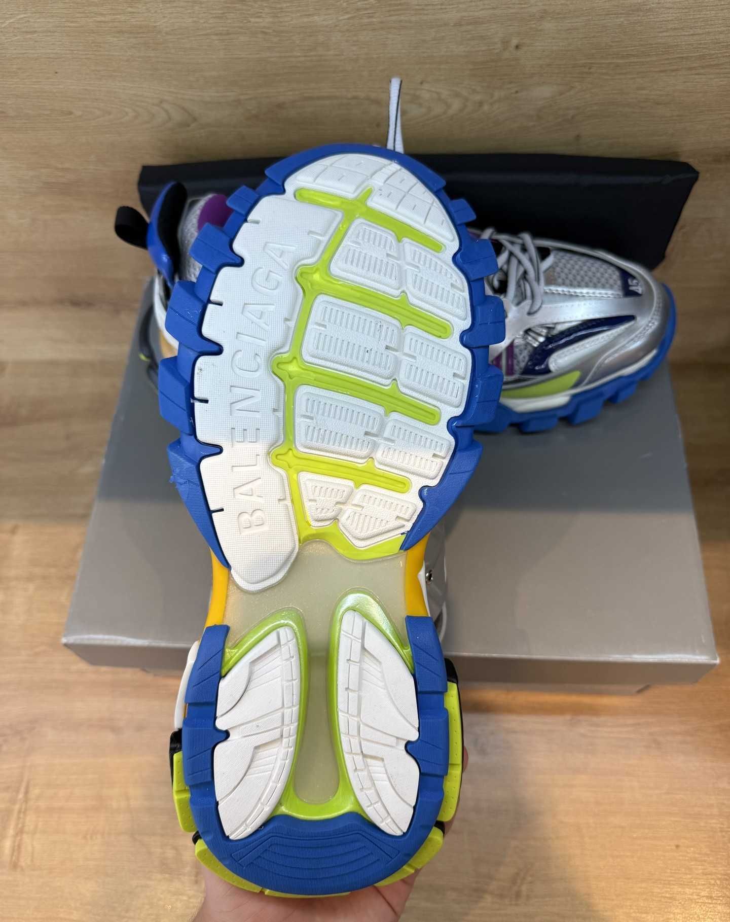 Balenciaga Track Blue/Purple/Yellow 45