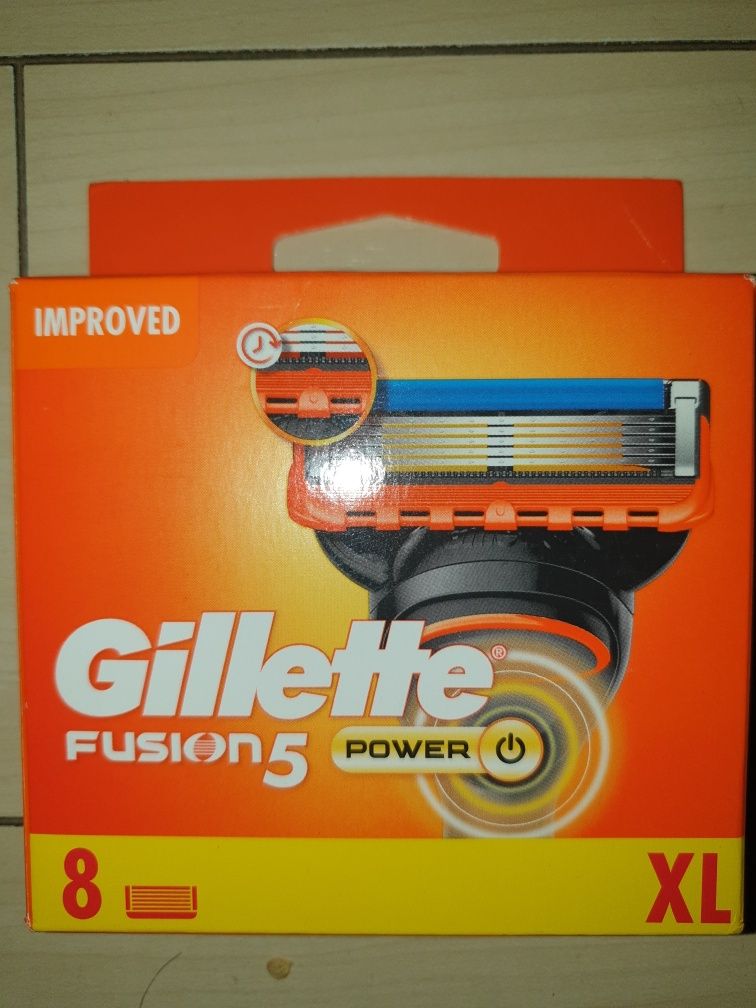 Set 8 rezerve Gillette Fusion power Germania  sigilate