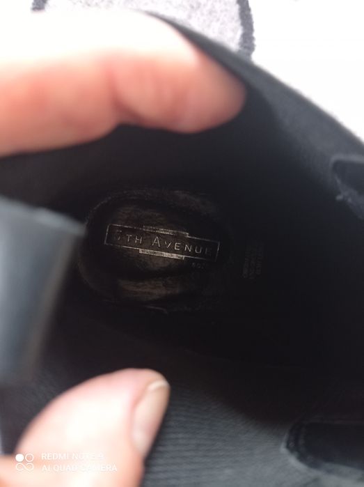 Дамски боти от естествена кожа