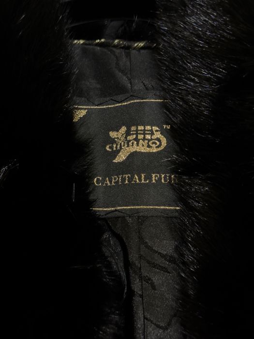 Норковая Шуба Capital Fur, люкс качество