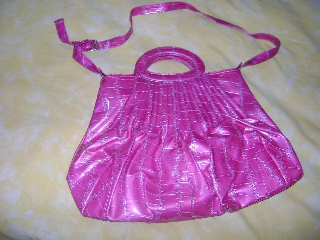 Geanta ciclam XXL