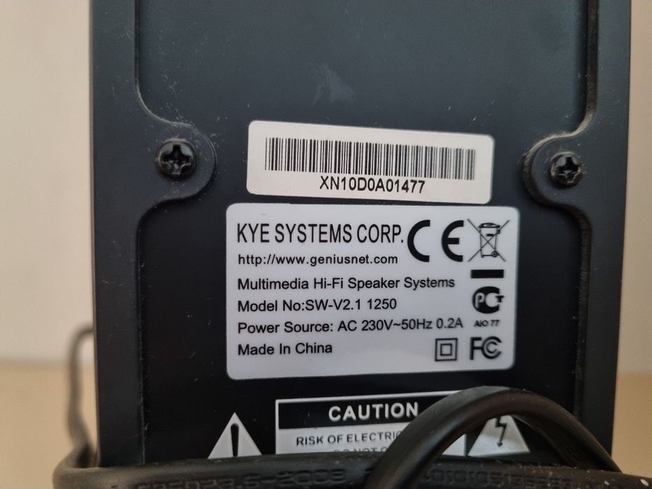 Sistem boxe 2.1 Genius